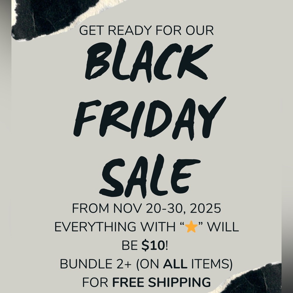 Black Friday Sale Poster